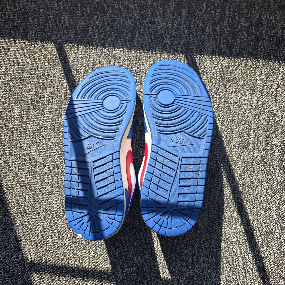 Jordan Womans Blue and White Sneakers - Picture 11 of 15